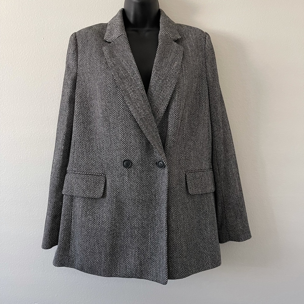 Brand New With Tags H&M Herringbone Blazer